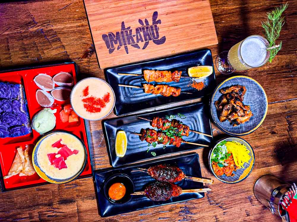 Chicken Yakitori Meal For Two With Desserts & Cocktails