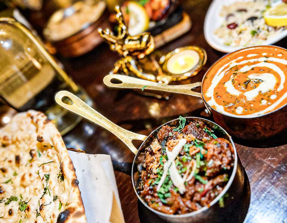 Indian Tapas, Wine, & Rice or Naan