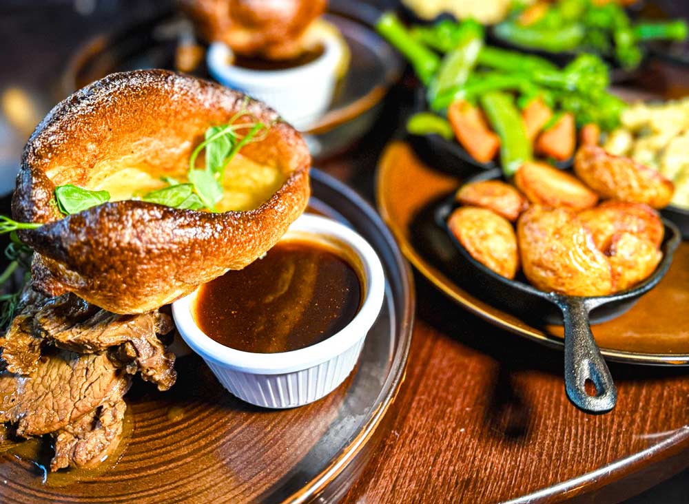 Sunday Roast with a Trio of Desserts (For Two)