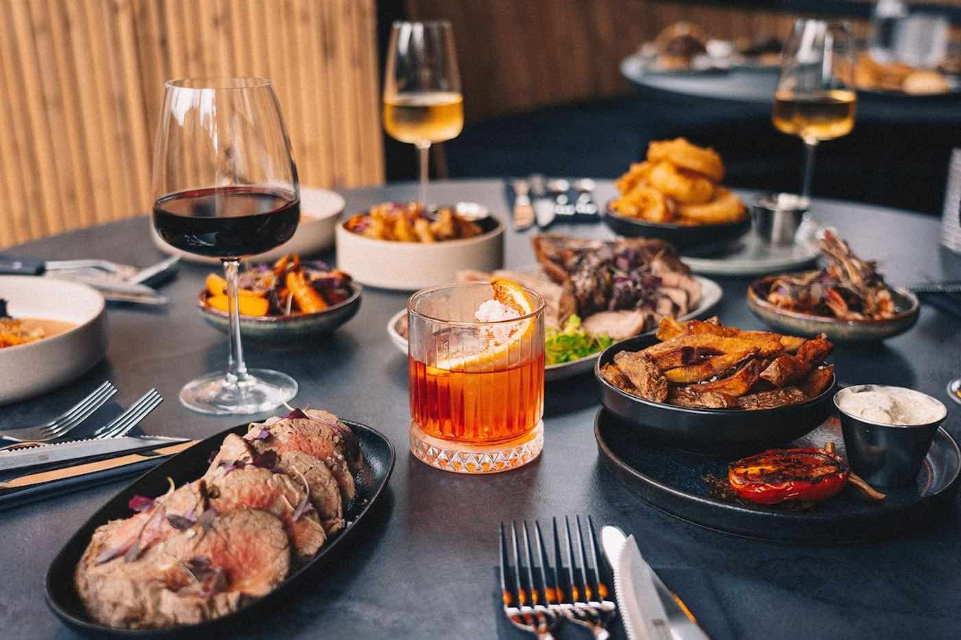 Butler Steaks With Chips & A Cocktail Each For Two