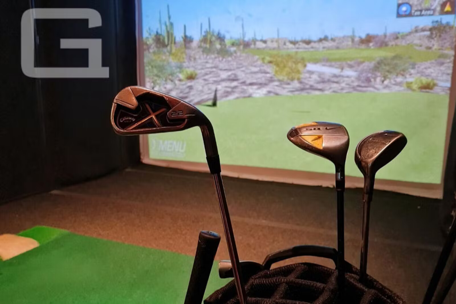 Food, Cocktails, And Golf Simulator Fun (For Two)