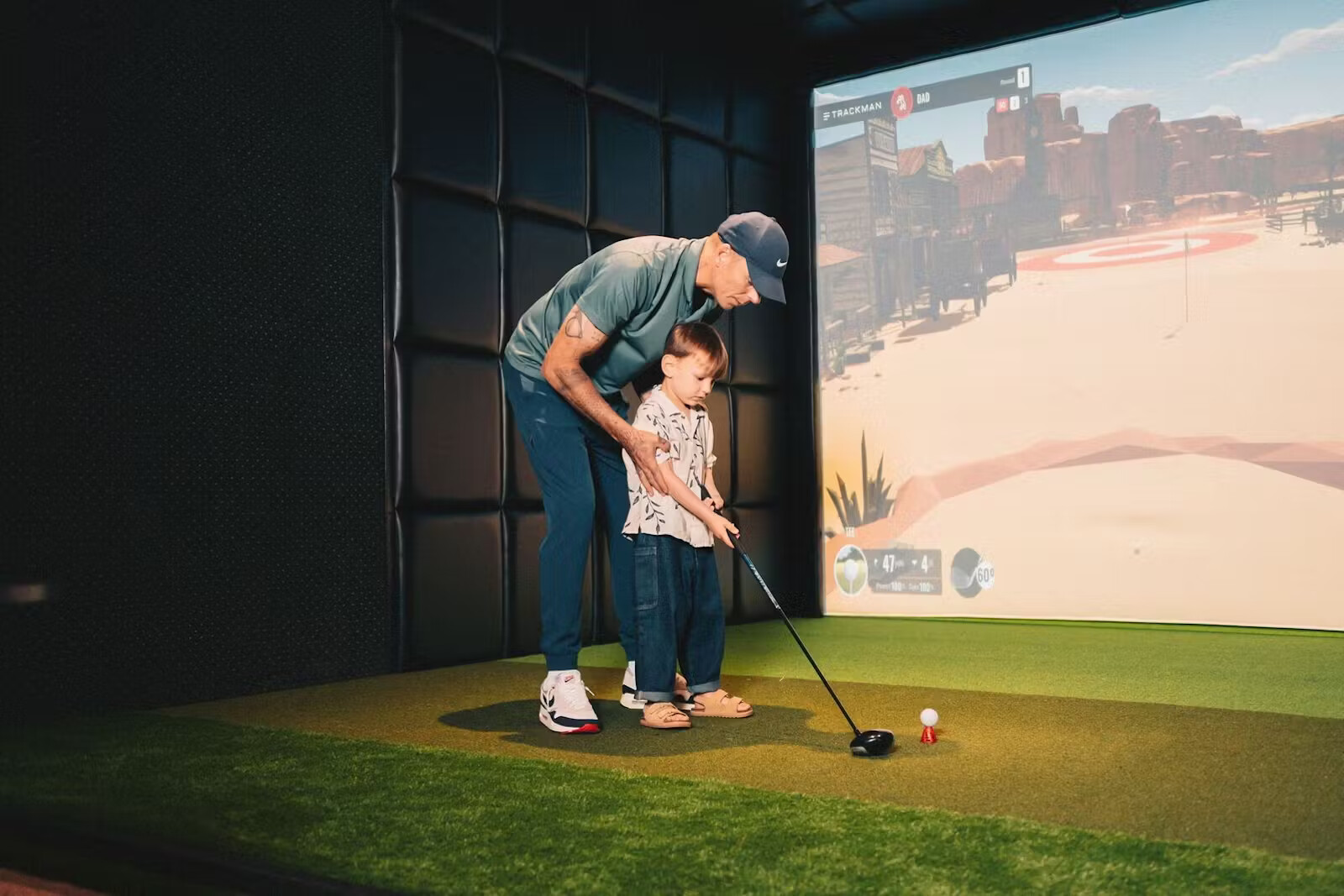 Food, Cocktails, And Golf Simulator Fun (For Two)