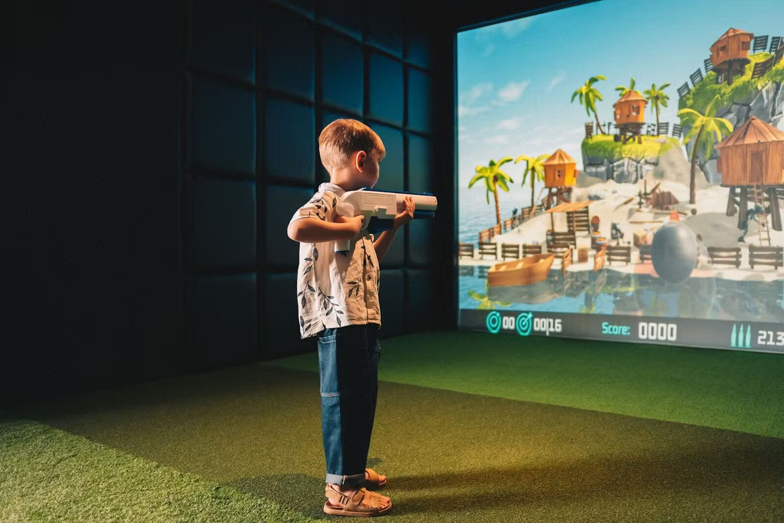 Food, Cocktails, And Golf Simulator Fun (For Two)