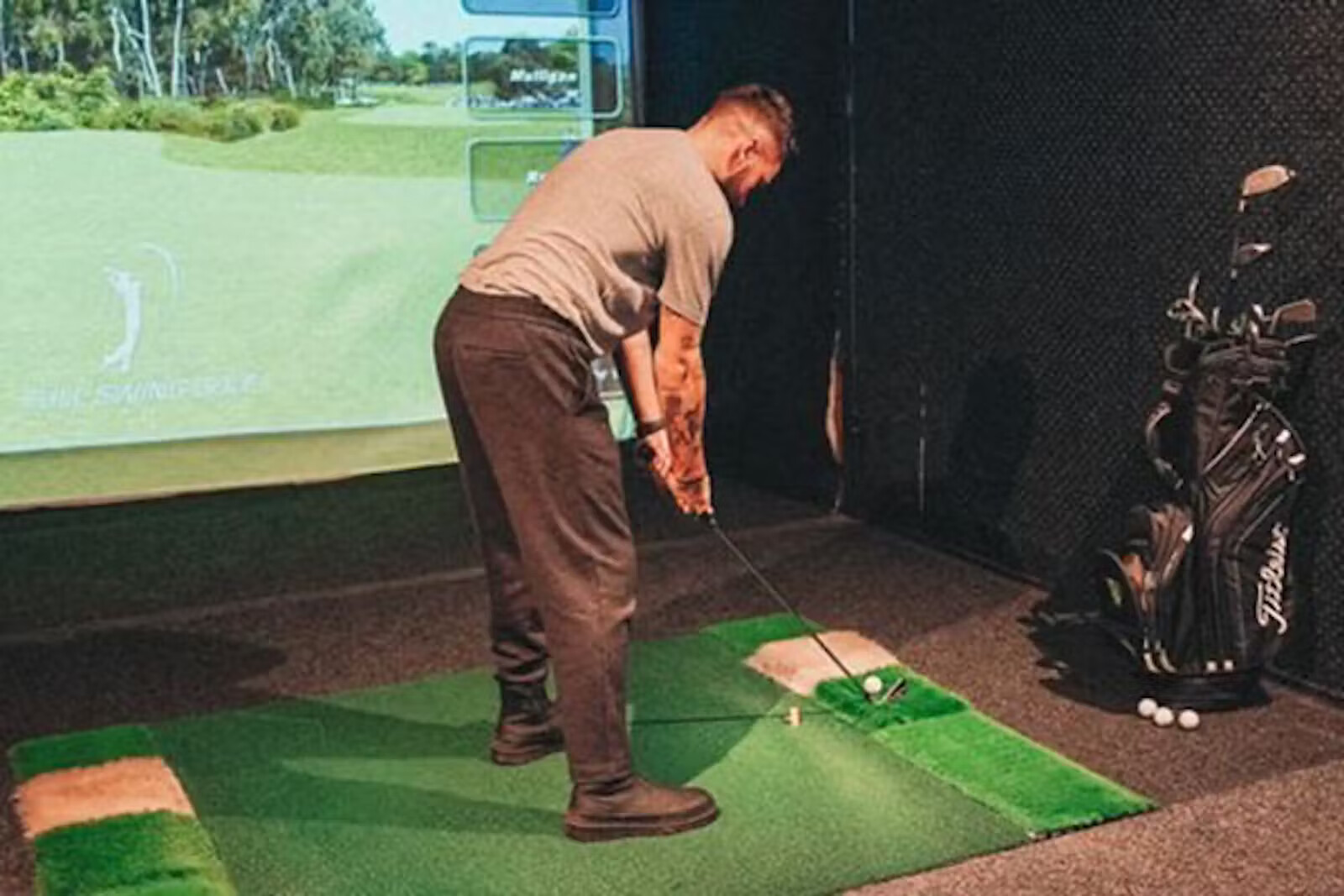 Food, Cocktails, And Golf Simulator Fun (For Two)