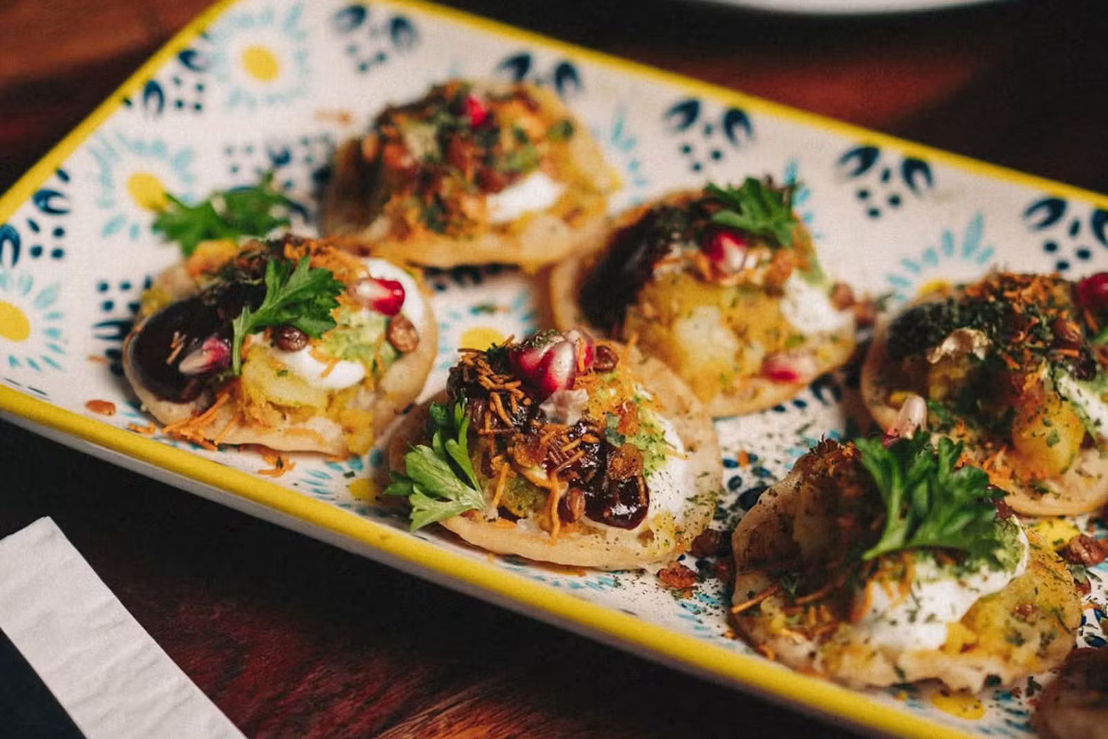 Indian Tapas With Sides And Wine For Two Near Trongate  (valid 7 Days)