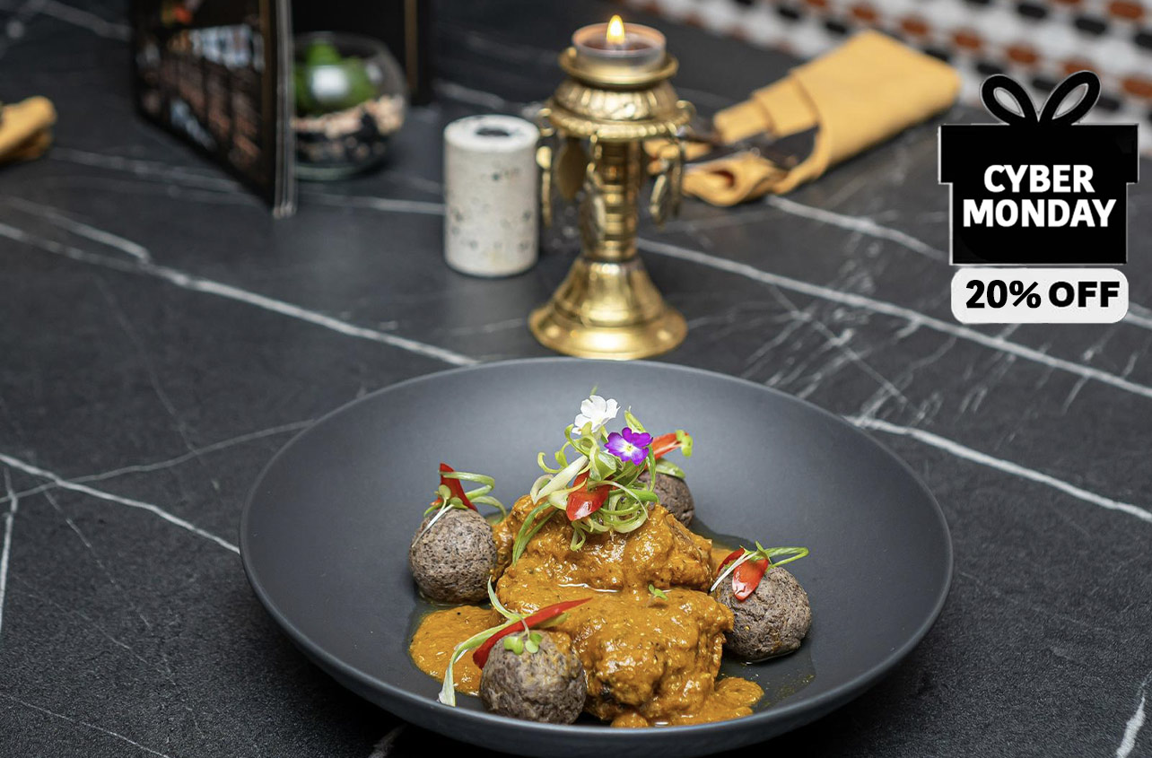 Nepali Silver Feast For Two With Cocktails