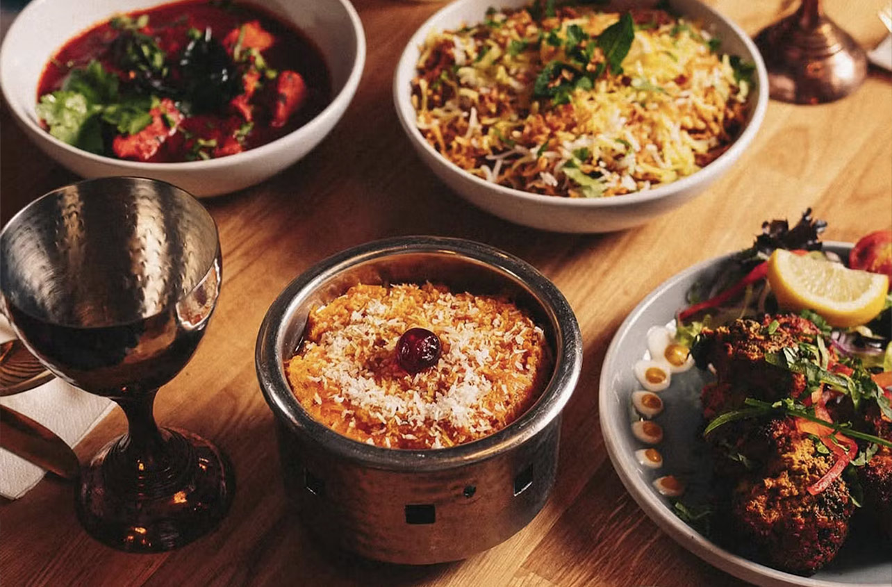 Indian Tapas With Sides And Wine For Two Near Trongate  (valid 7 Days)