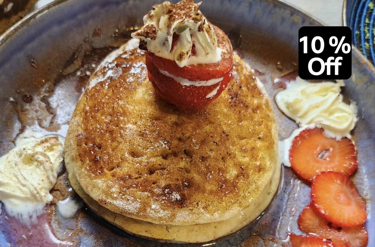 Breakfast For Two With Speciality Caffè Latte