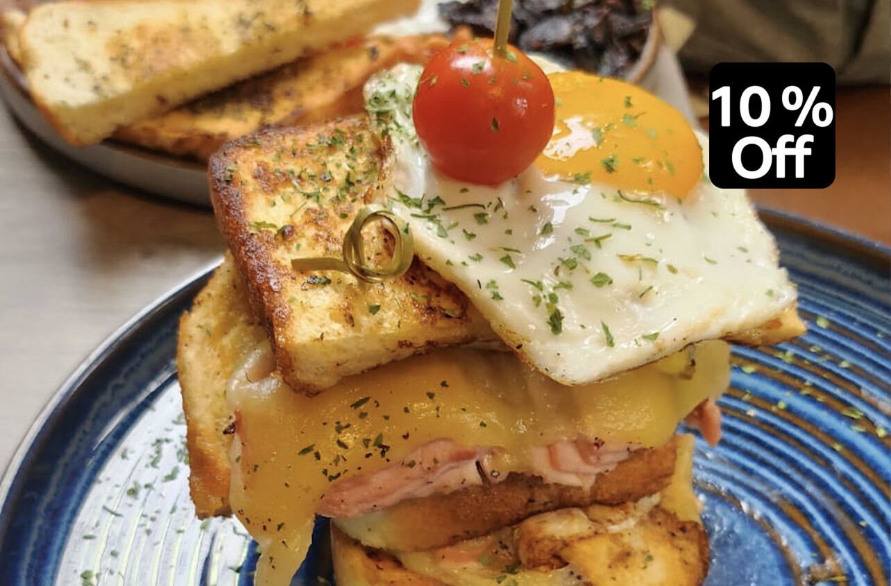 Breakfast For Two With Speciality Caffè Latte