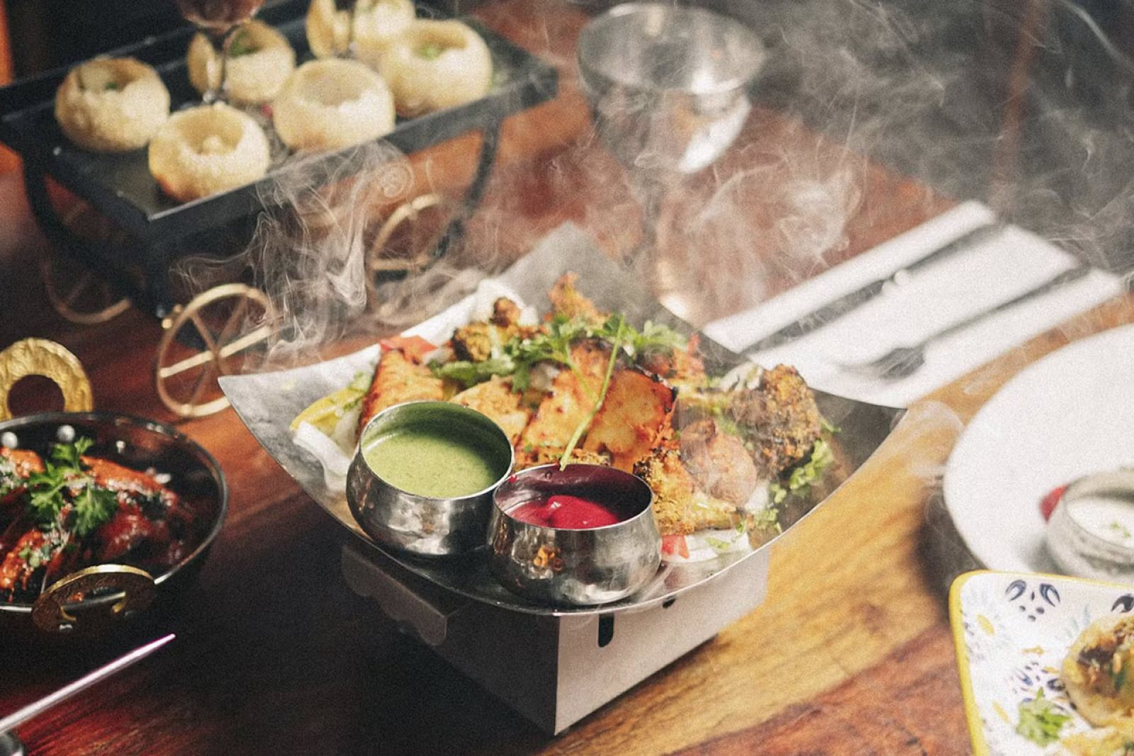 Five Indian Tapas With Rice Or Naan For Two