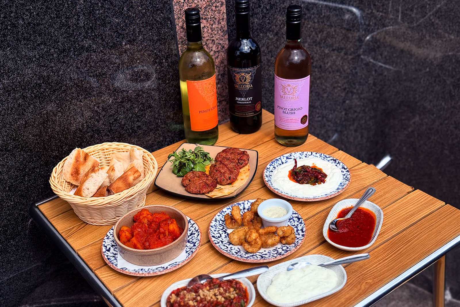 Five Turkish Tapas To Share &amp; A Bottle Of House Wine For Two