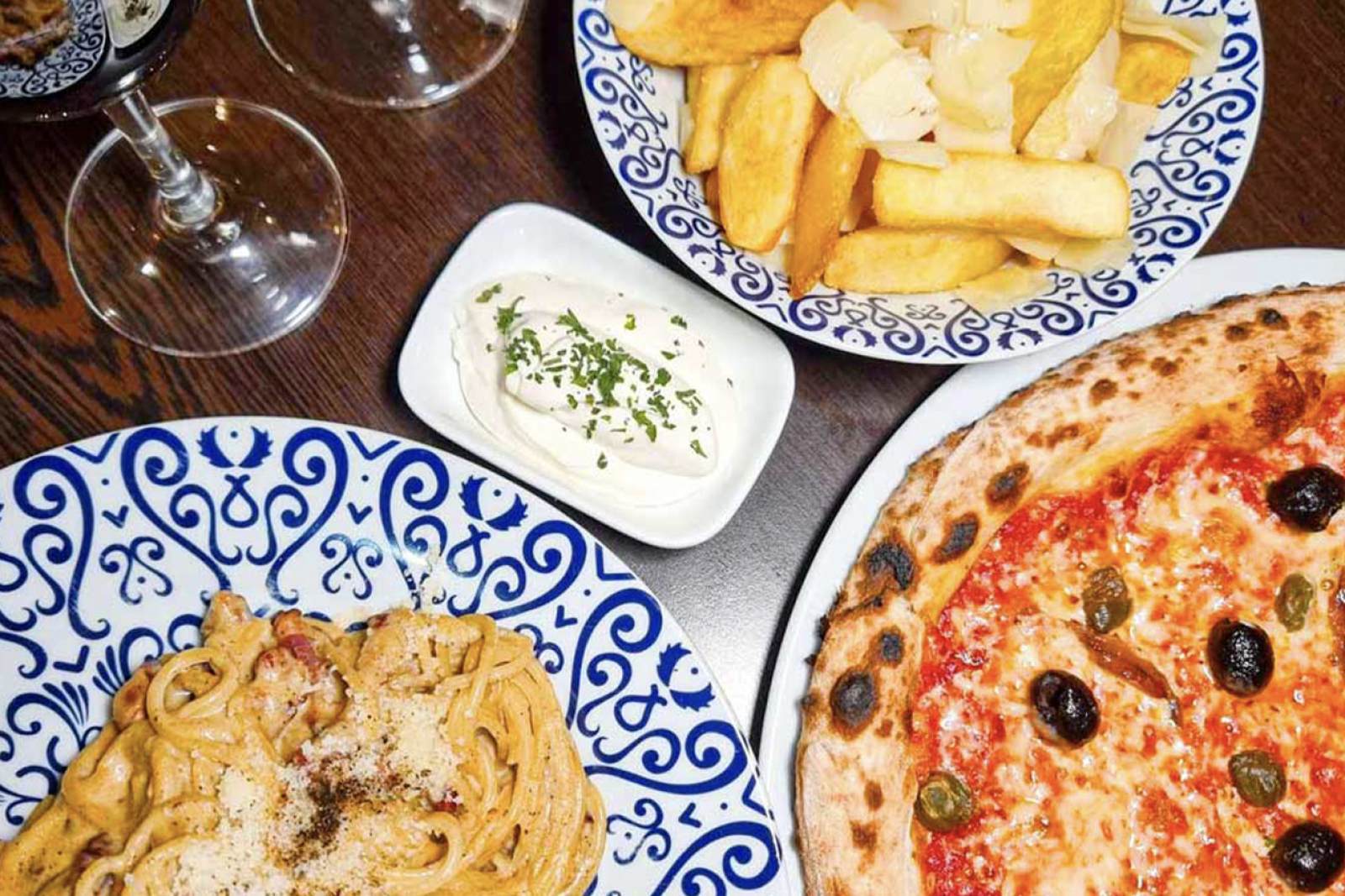 Pizza Or Pasta With A Glass Of Wine Or Cocktail Each (For Two)