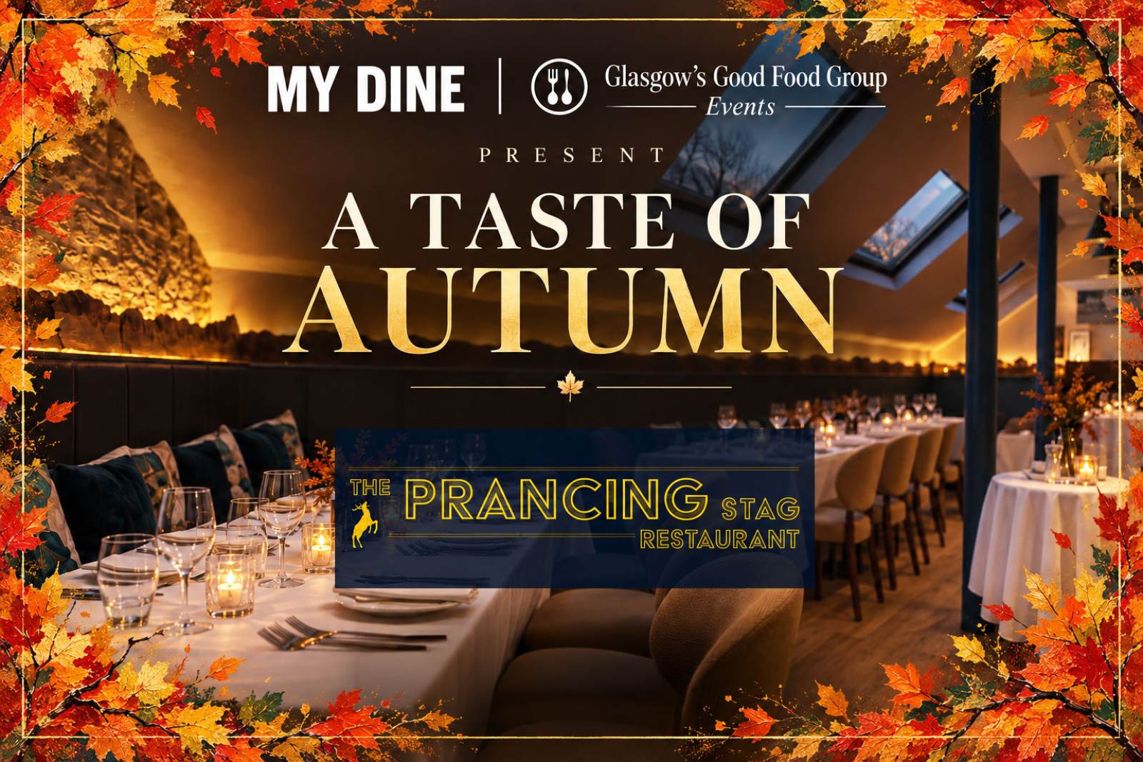 A Taste Of Autumn - Event Ticket (13th Nov)