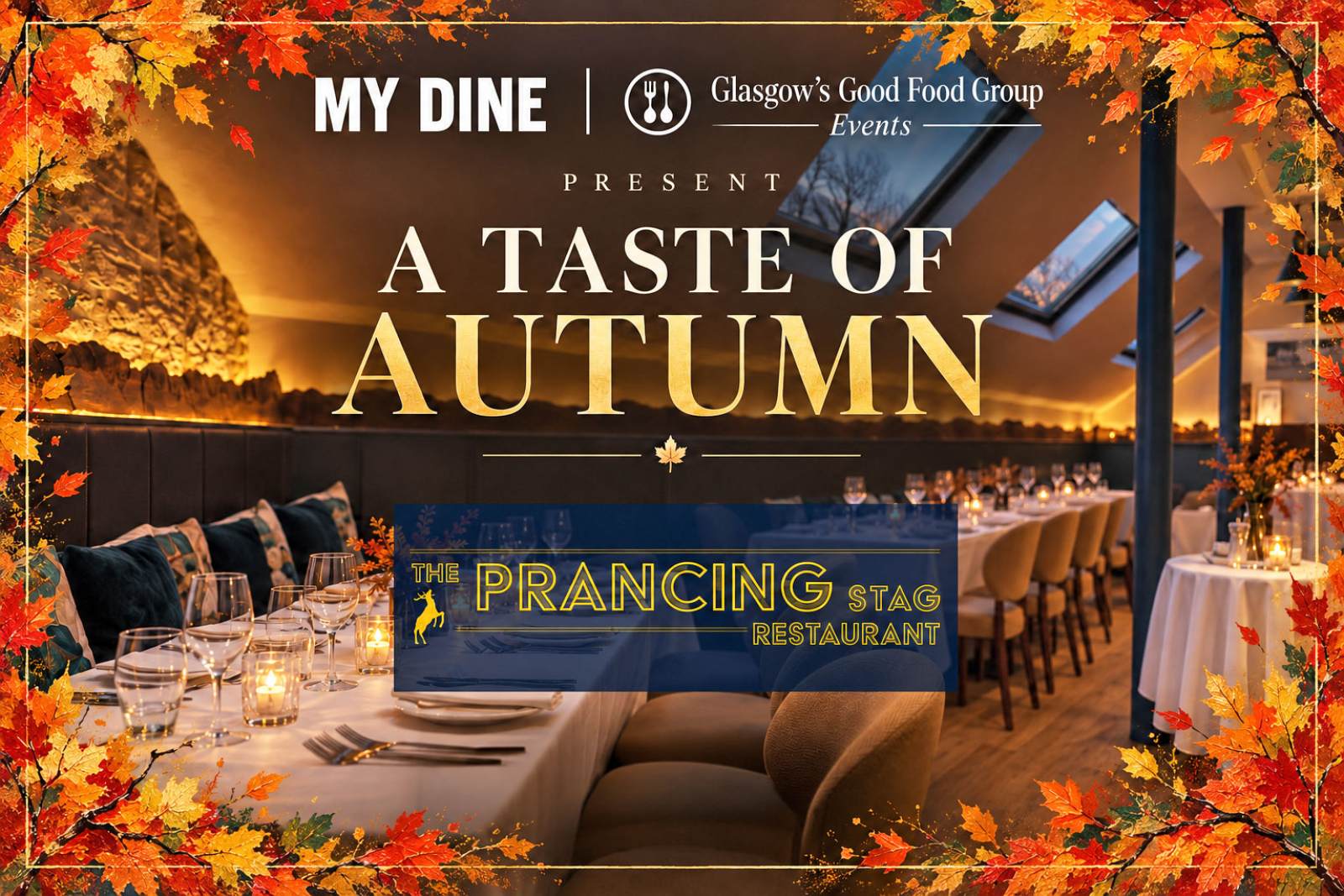 A Taste Of Autumn - Event Ticket (13th Nov)