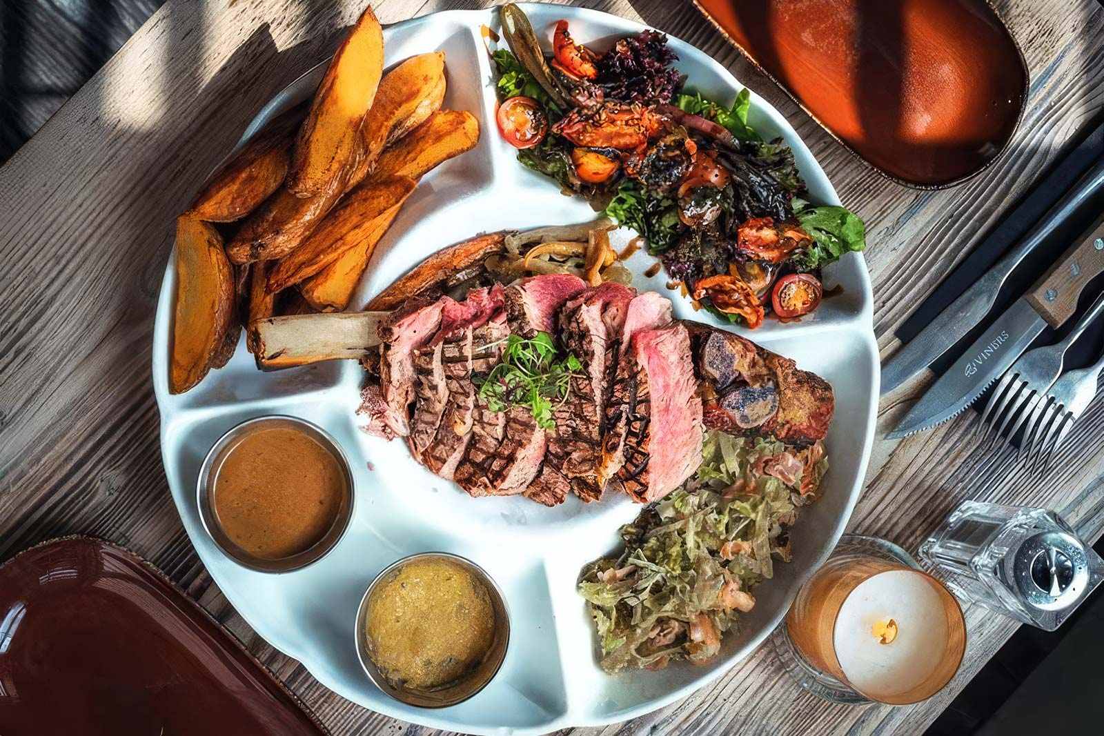 Image for Chateaubriand Steak With Sides, Sauce To Share & Glass Of Prosecco Each (for Two)